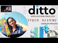 DITTO Video Resume/ Application process / Work from home/