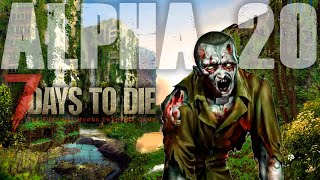 ZOMBIE INFESTED VILLAGE (7 Days to Die - Alpha 20)(EP 7)