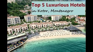 Top 5 Luxurious Hotels to Stay in Kotor, Montenegro