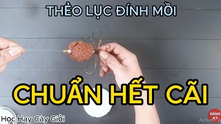 Cách Buộc Link Câu Lục Chuẩn Nhất | Cách Buộc Trục Câu Lục Cần Tay | Câu Lục Đầu Cần#câucá