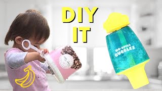 Review of the No Spill Bubbles & How to make your own spill proof bubbles & paint bottle | Mom Hacks