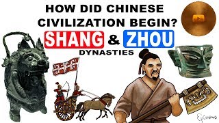 How did Chinese Civilization begin? (Shang and Zhou dynasties)  Bronze Age China history explained