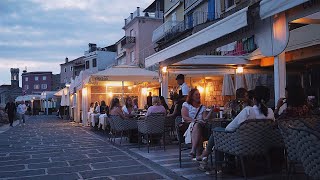 Piran Nightlife, Slovenia - 4K Virtual Walk