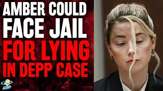 Amber Heard WARNED of New Perjury Charges! JAIL TIME POSSIBLE For Lying in Trial Against Johnny