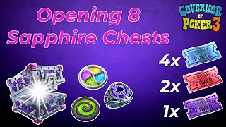 ► Governor Of Poker 3 | Sapphire Chest Opening - GOP3