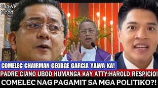 FATHER CIANO UBOD NG CEBU KINAMPIHAN SI CPA LAWYER HAROLD RESPICIO CHAIRMAN GEORGE GARCIA YAWA KA?!