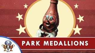 Fallout 4 Nuka World DLC - All Park Medallions for Precious Medals Quest