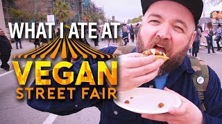 What I Ate at Vegan Street Fair Los Angeles 2019