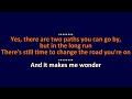 Led Zeppelin - Stairway to Heaven - Karaoke Instrumental Lyrics - ObsKure