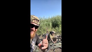 "Welcome to Ukraine." ๐๐The BIG GUN
