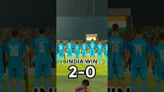 India vs Kyrgyzstan football ⚽️🤩 #shorts | #HeroTriNation @IndianFootball