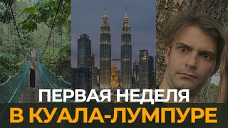 Тропические ливни, парк KLCC Eco Park, лобстеры и обезьяны, день рождения в Куала-Лумпур 🦞🐒