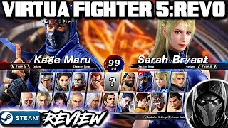 Virtua Fighter 5 R.E.V.O REVIEW | Steam Release | FATE |