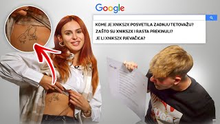 XNIKS2X OTKRILA ZNAČENJE SVOJE TETOVAŽE! | Google pitanja | xniks2x &Mattia