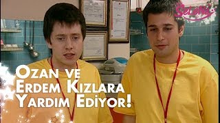 Ozan ve Erdem kızlara yardıma gidiyor