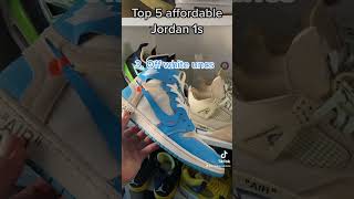 Top 5 Jordan 1s on a budget #sneakers #sneakerhead #sneaker #funny #comedy