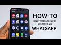 How to Delete Messages for Everyone on WhatsApp