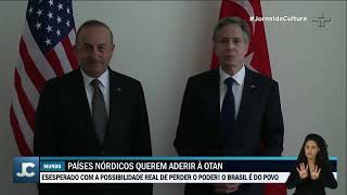 Finlândia e Suécia fizeram o pedido formal de adesão à OTAN