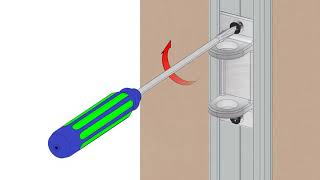 Installation Guide for Starax Kidney Bean-Shaped Secret Corner (S-3013 and S-3014)