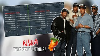 HOW to MAKE an NWA TYPE BEAT | Old School TUTORIAL | FL Studio 20 TUTORIAL