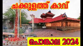 CHAKKULATHUKAVU TEMPLE PONGALA FEST 2024| ചക്കുളത്ത് കാവ് പൊങ്കാല 2024