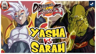 DBFZ Yasha vs Sarah (Baby2, Vegito, A17) vs (GogetaSS4, Piccolo, Gohan)