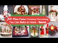 10 DIY Pincone Christmas Decorations You Can Make at Home - Tutorials