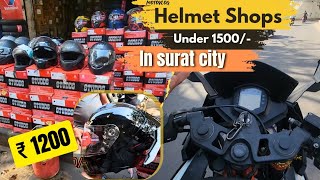 Best and Stylish Helmet Shops in SURAT | Motovlog #surat #rider