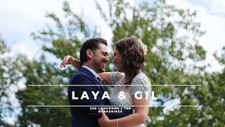 The sweetest first look 😍 Laya and Gil's  Wedding Video | 250 Long Pond | The Berkshires