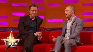 Daniel Radcliffe and James McAvoy Talk About Their Horrible Fans - The Graham No
