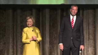 Hillary Clinton and Bill de Blasio Joke About CP Time