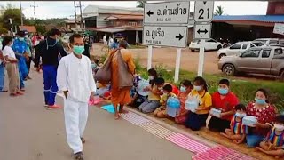 หลวงตาบุญชื่นพักจำวัดที่ วัดโพธิ์สว่าง ต.ร่องจิต อ.ภูเรือ จ.เลย