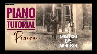Pranam | Jaanu | Piano Tutorial | Chinmayi sripada | Gowtham Bharadwaj | Sharwanand | Samantha