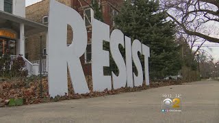 Woman's Yard Sign Sparks Anonymous Harassment