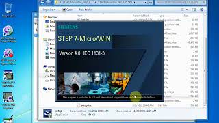 STEP7 Microwin Installation