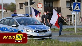 Protest pracowników transgranicznych w Chałupkach