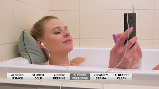 6@6: Don't take your phone into the bathroom!