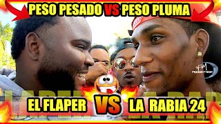 😆🚌 GUAGUA VS AX 100 🏍😂 La Rabia 24 Vs El Flaper ( LA REVENCHA ) Batalla de Freestyle 2022