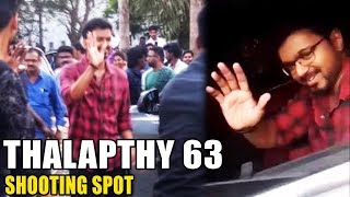 Thalapathy 63 Shooting Spot Video | Vijay | Vijay 63