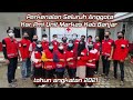 perkenalan seluruh anggota KSR PMI unit markas kab.banjar tahun angkatan 2021