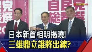 安倍晉三接班人選將出爐 日本自民黨總裁選舉明登場!│非凡財經新聞│20200913