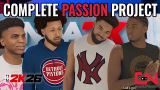 Complete Passion Project in NBA 2K26