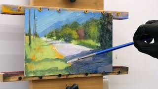 Adjusting a Plein Air Painting :: Missing the Finishing Touches