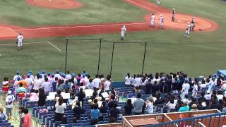 錦城学園高校　シートノック応援