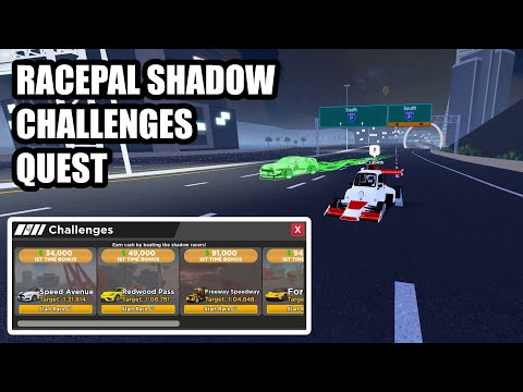 Can I beat Shadow Challenges Quest Using RacePal?! (Peel P50 Race Version) Roblox Drive World