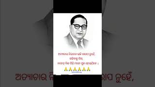 ଅତ୍ୟାଚାର ନିରବତା ଭଳି ଖରାପ ନୁହେଁ#shortvideo#ambedkar#jaibhim#trending#motivation#ashisabbvlog#viral