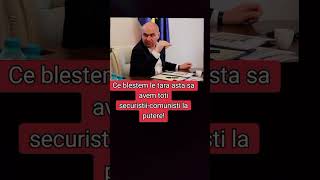 Ce blestem le tara asta sa avem toti securistii-comunisti la putere! #euiesinstrada