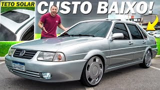 O SEDAN BARATO ACESSÍVEL PARA TODOS OS BOLSOS 😁 VOLKSWAGEN SANTANA