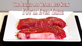 The Best Beef Steak Recipe in 20min | The Juiciest and Tender Meat You'll Ever Taste