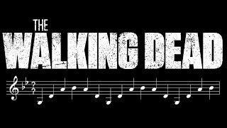 What TIME SIGNATURE is The Walking Dead theme?